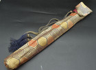 Japanese Antique Vintage Shakuhachi Flute Instrument Length 58 5cm Bamboo Japan