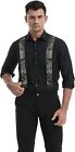 Camo Suspenders For Men Heavy Duty Clips Hunting Work Adjustable Braces Suspende