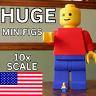 Custom Giant Jumbo Minifig Lego Mini Fig Ornament 10 1  18  Mega - Pick Colors 