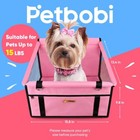Pet Reinforce Car Booster Seat For Dog Cat Portable And Breathable Bag With Seat