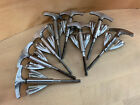 Ludwig Lot Of 8 Bass Kick Drum Tension T-rod Hoop Claw Parts 60s 70s Vtg Classic