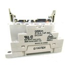 10pcs box Brand New Omron P7sa-14f-nd Dc24 Relay Sockets 6p Din Mount