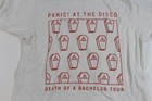Panic At The Disco Death Of A Bachelor Tour White Band T Shirt Large