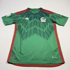 Adidas Mexico National Team Jersey Mens Medium Green Fifa World Cup 2022 Soccer