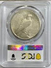 Peace Silver Dollar 1926 Pcgs Ms 62 Uncirculated  1 Coin