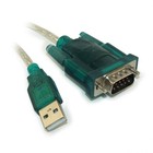 3ft Usb Type-a To Serial Db9 Rs232 Male Converter Adapter Cable  Plug And Play