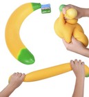 Tiktok Viral Banana Squishy  Squeeezy Squishy Toy New