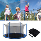 Replacement Safety Net Enclosure 12 13 14 15ft Round Trampoline With 6 8 Poles