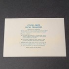 Euc Vintage 1960s Disneyland Window Decal Walt Disney Mickey Mouse Circa Pa