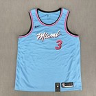Nike Miami Heat Dwayne Wade Swingman Vice City Edition Retro Nba Jersey Mens Xxl