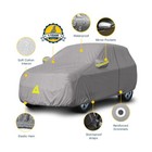 Seal Skin Heavy-duty Suv Cover  Waterproof Peva With Cotton Layer  Uv Protection