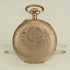 Rare  8 Ct  Gold 0 333 Pocket Watch No Repeater Fusee Duplex Chronometer Rar