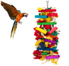 Mewtogo Extra Large Bird Parrot Toys For Macaws  African Grey  Amazon Parrots