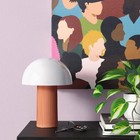Portable Mushroom Lamp With Rechargeable Battery  Touch Sensor  3-way Light 