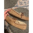 Ugg Australia Dakota Chestnut Suede Moccasin Slippers 5612 Womens 10 Loafers