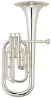 Yamaha Yah-203s Alto Horn Eb Yellow Brass Silver Plated W  Case   Mouthpiece New