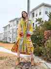 Wholesale Lot 5 Pc Vintage Kantha Hand Made Cotton Dress Indian Women Midi Dress