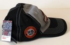 Harley Davidson Museum Hat Black Silver Gray Nwt Adjustable Strap Cap
