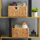 Water Hyacinth Storage Baskets For Organizing  Decorative Wicker Baskets With Ca