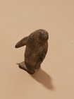 Vintage Soapstone Penguin Figurine Hand Carved Stone Primitive Folk Art Statue