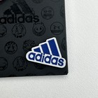 Adidas Patch Blue With Envelope 2  For Shoes Or Cleats Self Fastener Hook   Loop