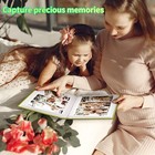 Photo Album 4x6 With 1000 Pockets slip-in Picture Albums linen Cover Memory Book