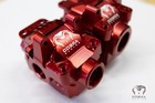 Cr Red Aluminum Differential Housing Front   Rear For Traxxas Slash Rustler 4x4