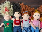 Ty Beanie Boppers Lot Of 7 Plush Dolls W  Heart Tags Collectible Toy Set