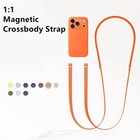 Magnetic Crossbody Webbing Strap Phone Lanyard For Iphone 17 17 Pro Max 17 Air