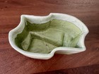 Vintage Mcm Cookson Pottery 516 Green Pottery Planter Pot Low Zig Zag Usa Euc