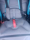 Bob Revolution Se Single  Stroller Fabric Seat Cloth Turquoise Blue Gray Black