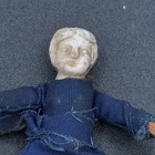 Antique German Dollhouse Miniature Doll Parts Tlc - Safety Pin Back