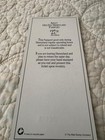 Disneyland 1991 Preview Series Ticket - Still Valid To Use