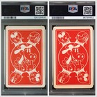 Disney 1935 Whitman Mickey Mouse - Goofy   Donald Duck Old Maid Psa Graded Cards