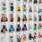 Lego Collectible Minifigure Series Identification Tiles