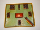 Vintage Disney 1937  snow White And The 7 Dwarfs  Art Stamp Picture Box Set
