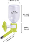 10 Oz Guinea Pig   Hamster Pet Crate Water Bottle Dispenser  No Drip Dog Pupp   