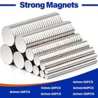 390 Pcs Super Strong Rare Earth Neodymium Magnet Blocks For Tools Home Kitchen