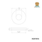 Rubber Grommet Fits 1 1 4  Inch Opening In 1 16  Thick Panel Has 7 8  Inner Hole