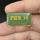 Vtg Pier 39 San Francisco Sf Ca Fishermans Wharf Hat Lapel Pin Travel Souvenir
