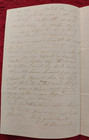 Civil War Letter Frm Springfield Il Aug 1863 S Conant To Brother About Vicksburg