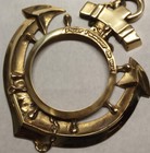 Brass Anchor Wheel Great For Nautical Decor
