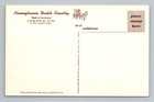 Pennsylvania Dutch Country  Amish Children Portrait  Vintage Postcard
