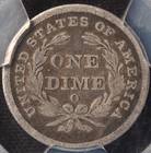 1838 O  No Stars Seated Liberty Dime  Pcgs G06  Tough One Year Type Coin 