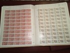 Crisp Group Of 82 - 18  20   22 Cent Sheets In 6 Files From A Collection  Mnhog 