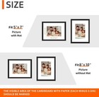 8x10 Black Picture Frame  Tabletop   Wall Display Photo Frame