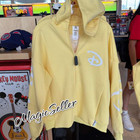 Walt Disney World Resort Yellow Zip-up Hoodie Sweatshirt Size L New 2026