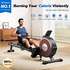 Merach Q1s Magnetic Rowing Machine 16 Levels Of Quiet Resistance Dual Slide Rail