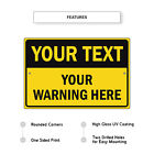 Custom Sign Your Text Your Warning Sign Personalized Text Aluminum Metal Sign