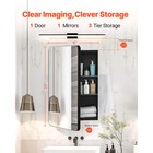 Medicine Cabinet 16  X 24  Mirror Medicine Cabinet Adjustable Shelves